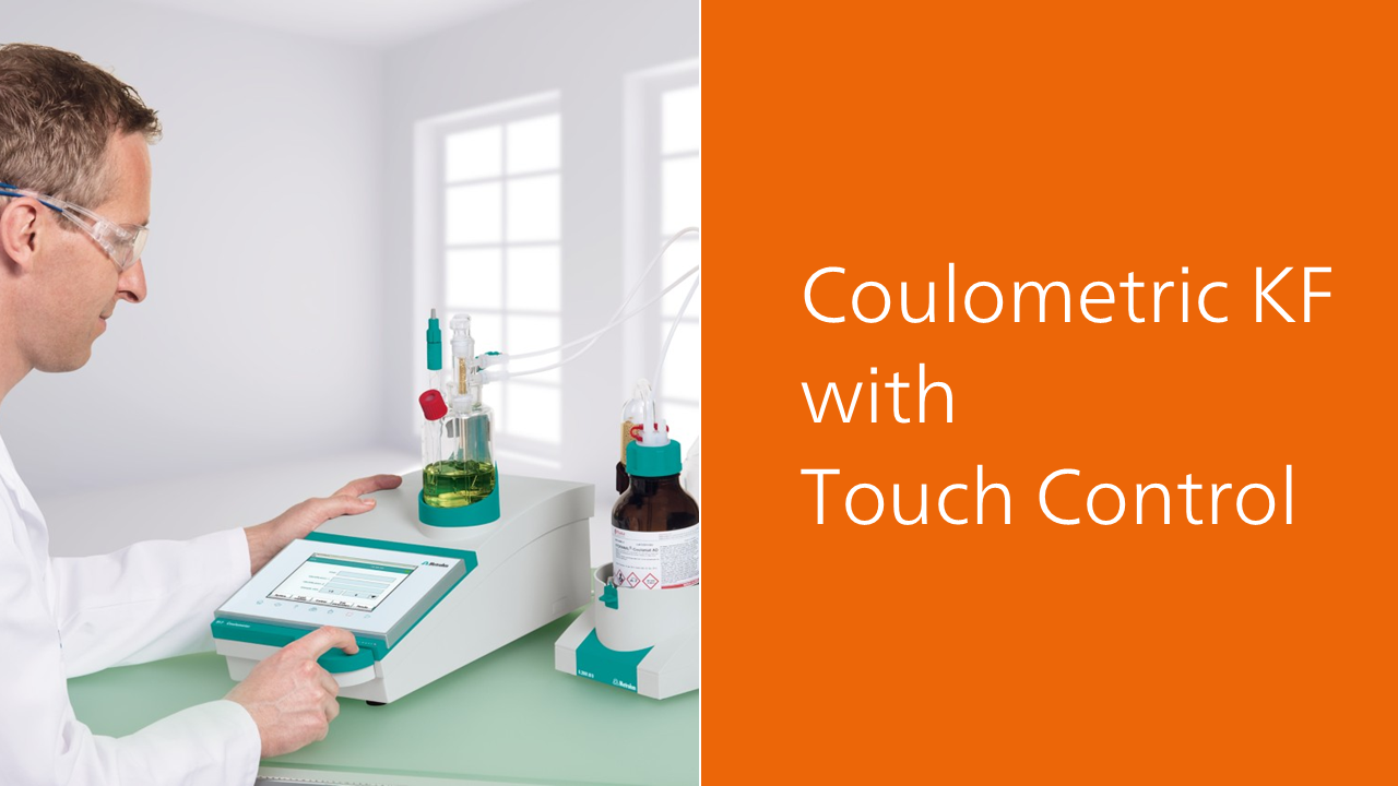 Coulometric KF Training with Touch Control